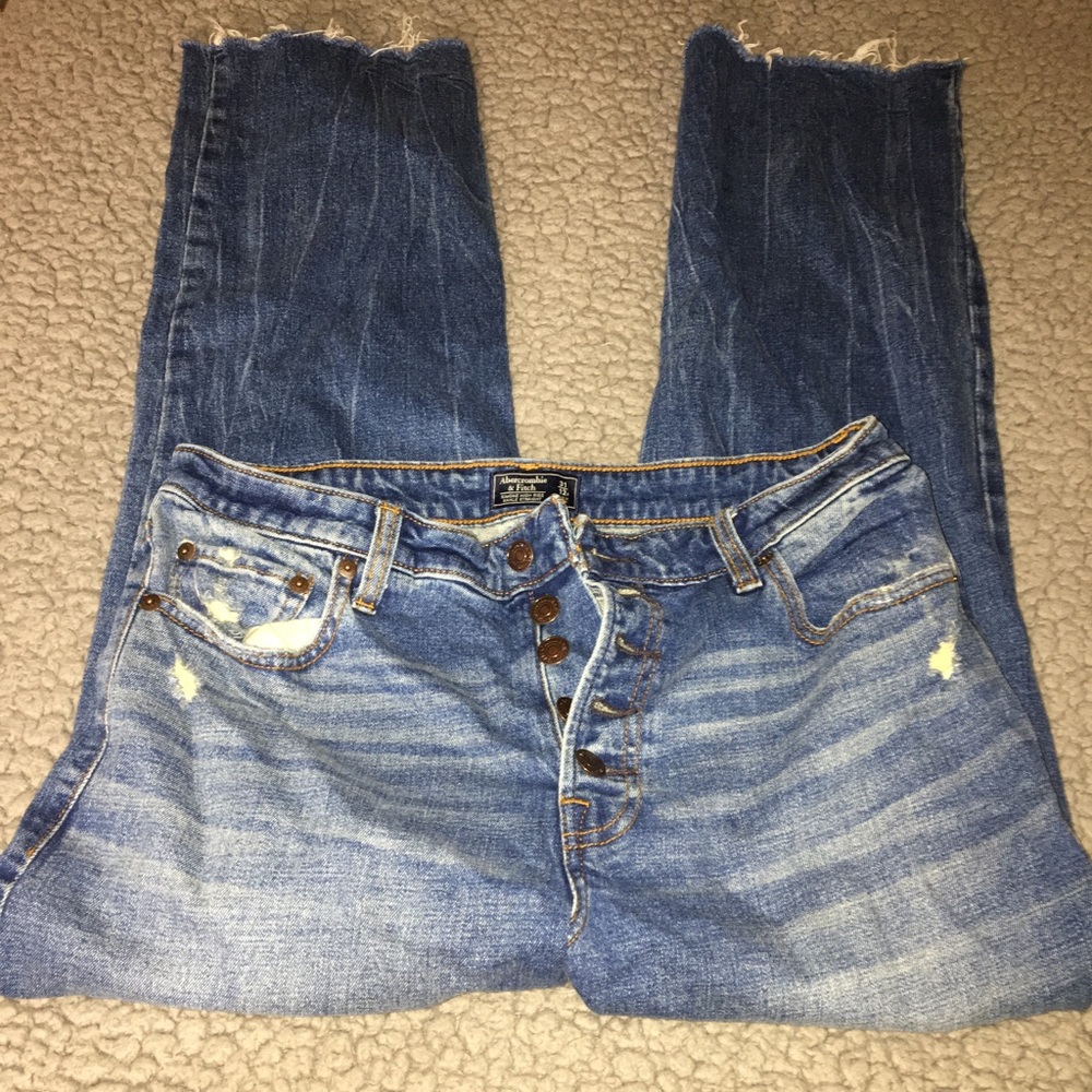 NWOT A&F Button Fly Jeans